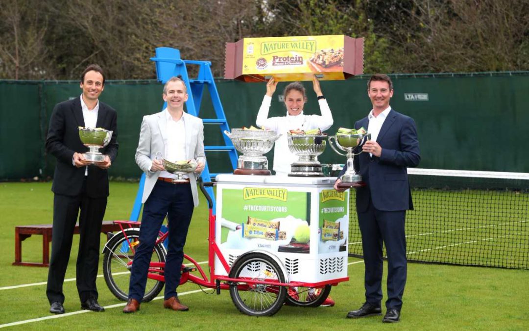 LTA ANNOUNCES NATURE VALLEY AS TITLE SPONSOR FOR ICONIC GRASS COURT EVENTS IN NOTTINGHAM, BIRMINGHAM AND EASTBOURNE…