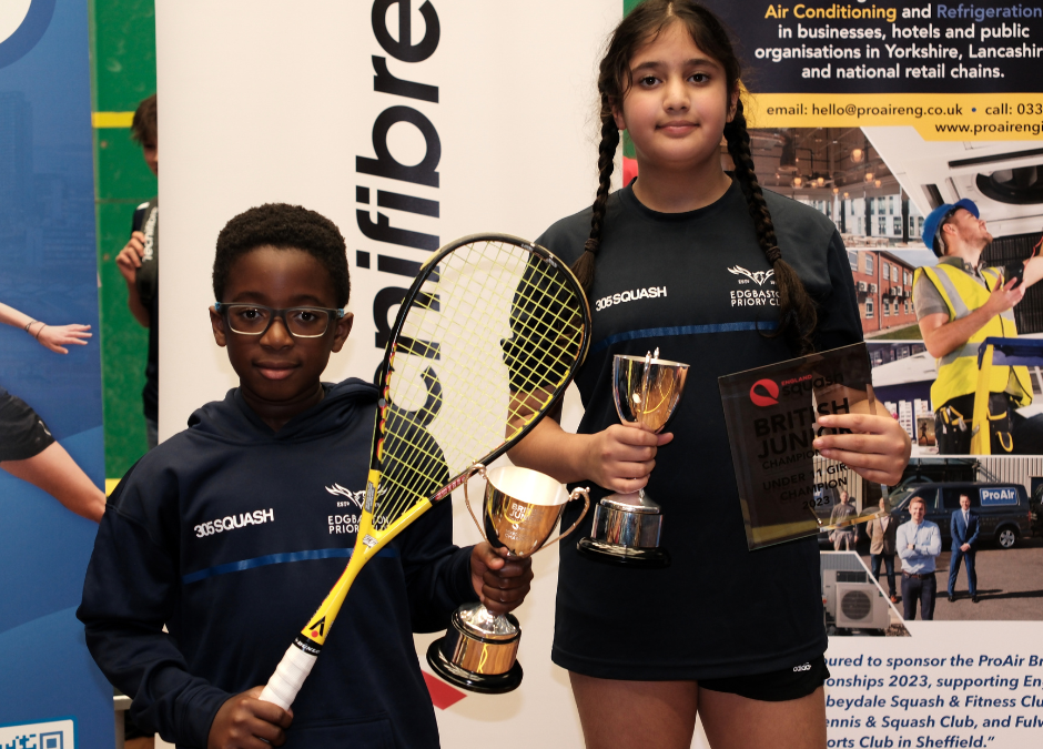 Siona and Naishe winning gold and the British Champion titles in Sheffield at the British Junior Championships.
